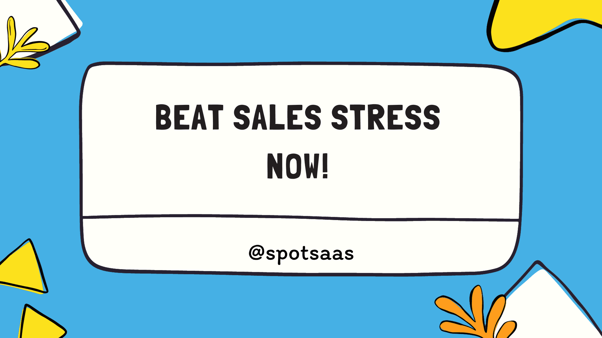 What is Sales Stress – How to overcome it?