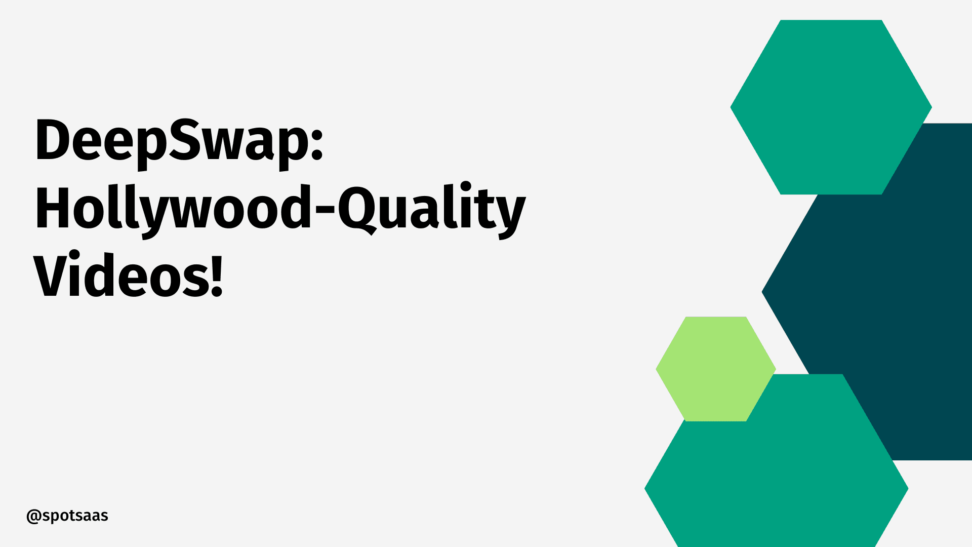 DeepSwap: Create Hollywood-Quality Videos at the Click of a Button