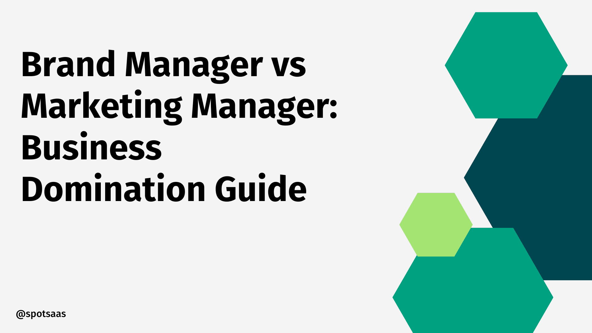 Brand Manager vs Marketing Manager: What You Need to Know to Dominate in the Business World