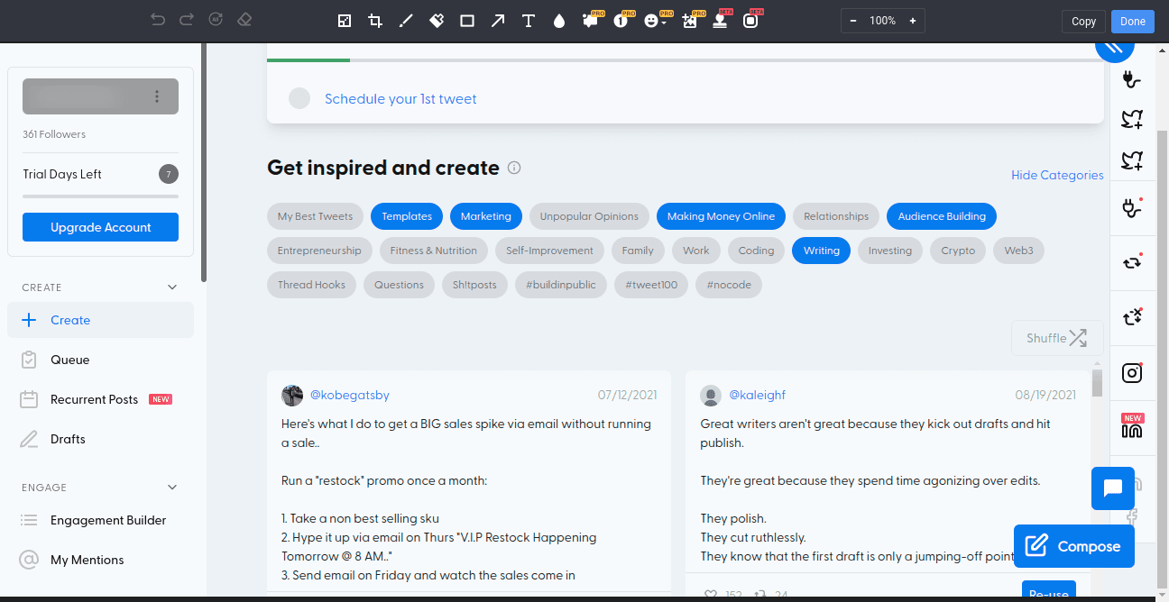 Maximize Your Twitter Growth with Hypefury:  Review & Pricing