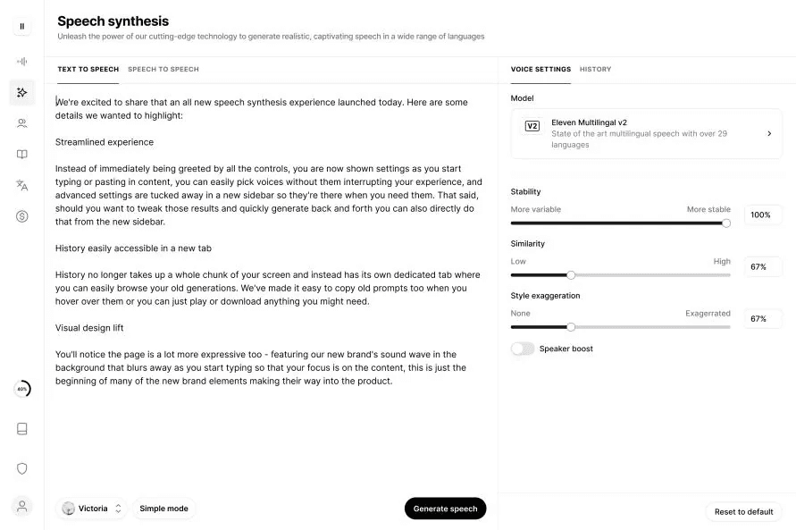 Use ElevenLabs to convert Text to Speech & AI Voice Generator in 2026