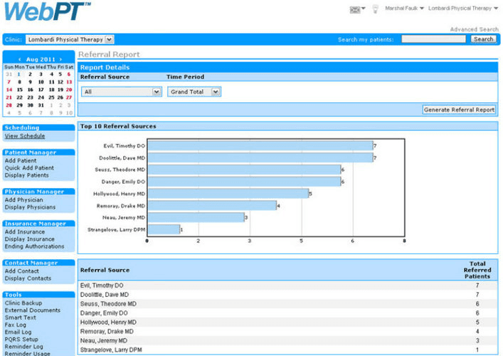 Use WebPT to Optimize Your Clinic in 2026 – EMR Software Reviews & Pricing