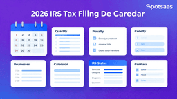 Tax Filing Deadlines 2026: Full IRS Calendar for Individuals & Businesses