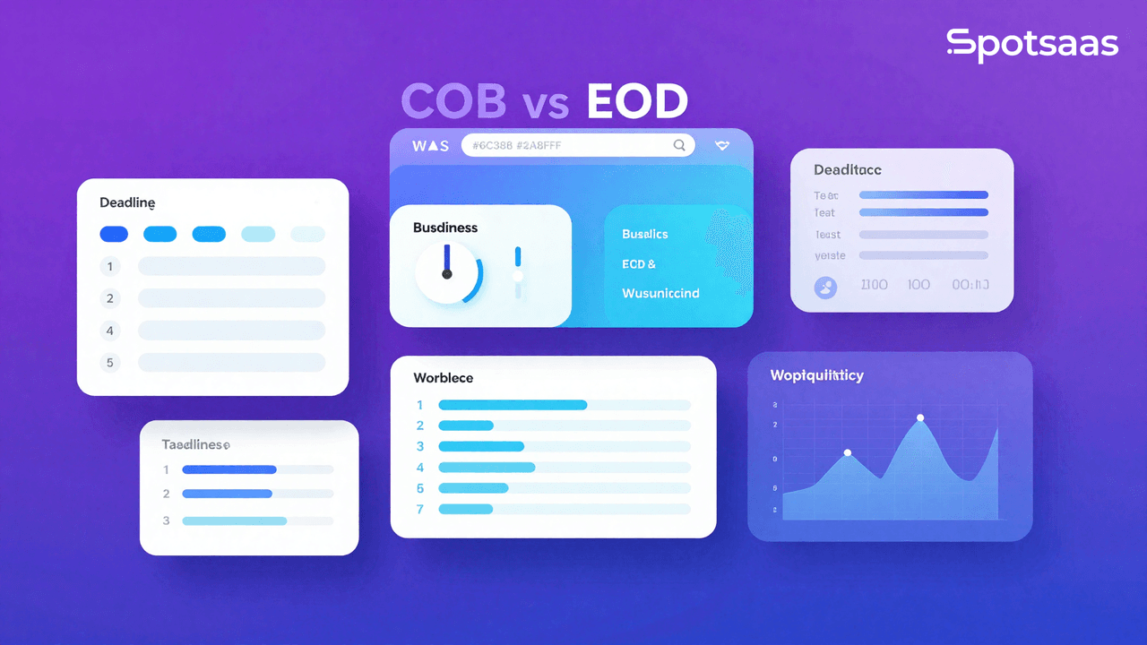 COB vs EOD: What Each Means & How to Use Them