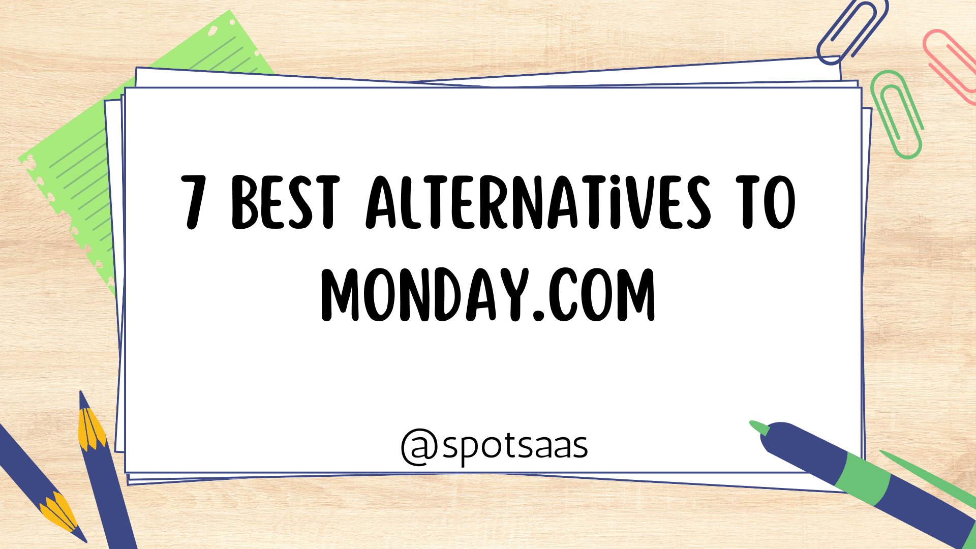 Alternatives to monday.com