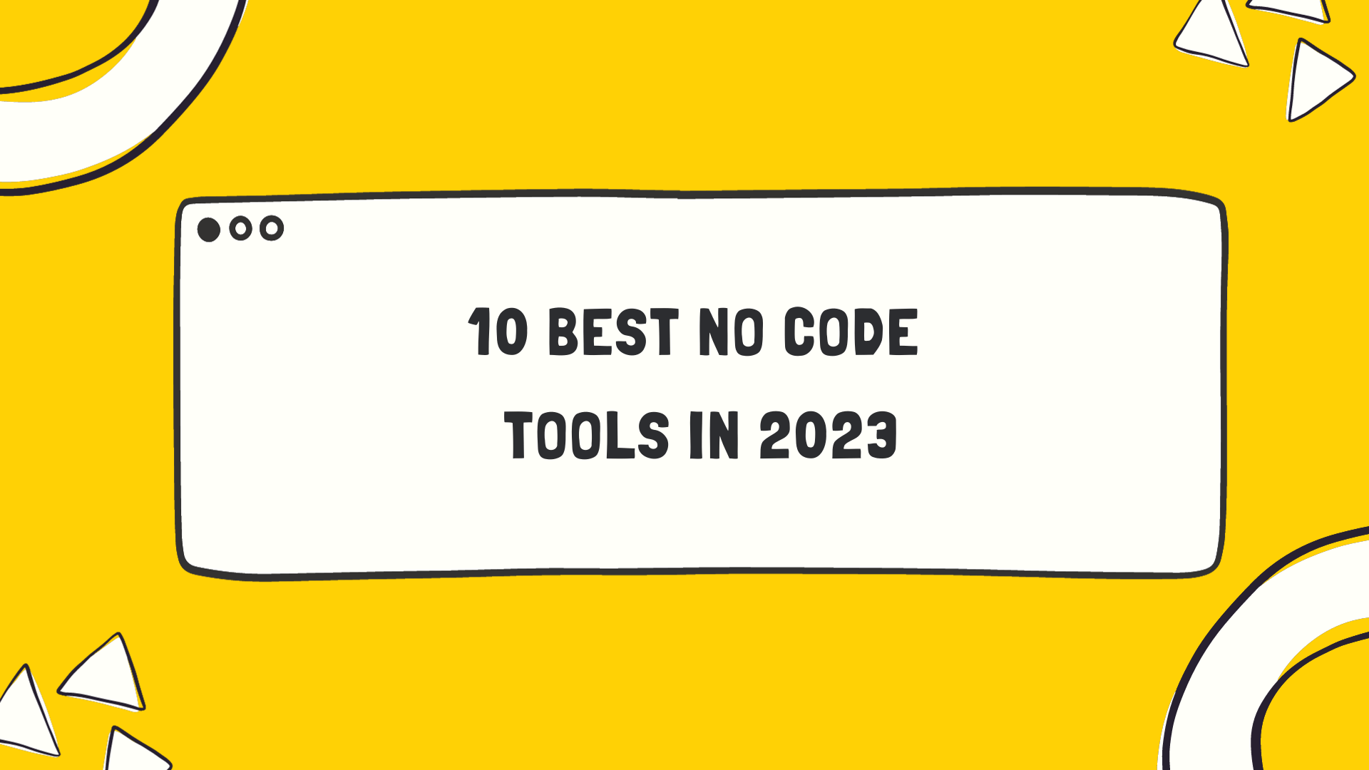 No Code Tools