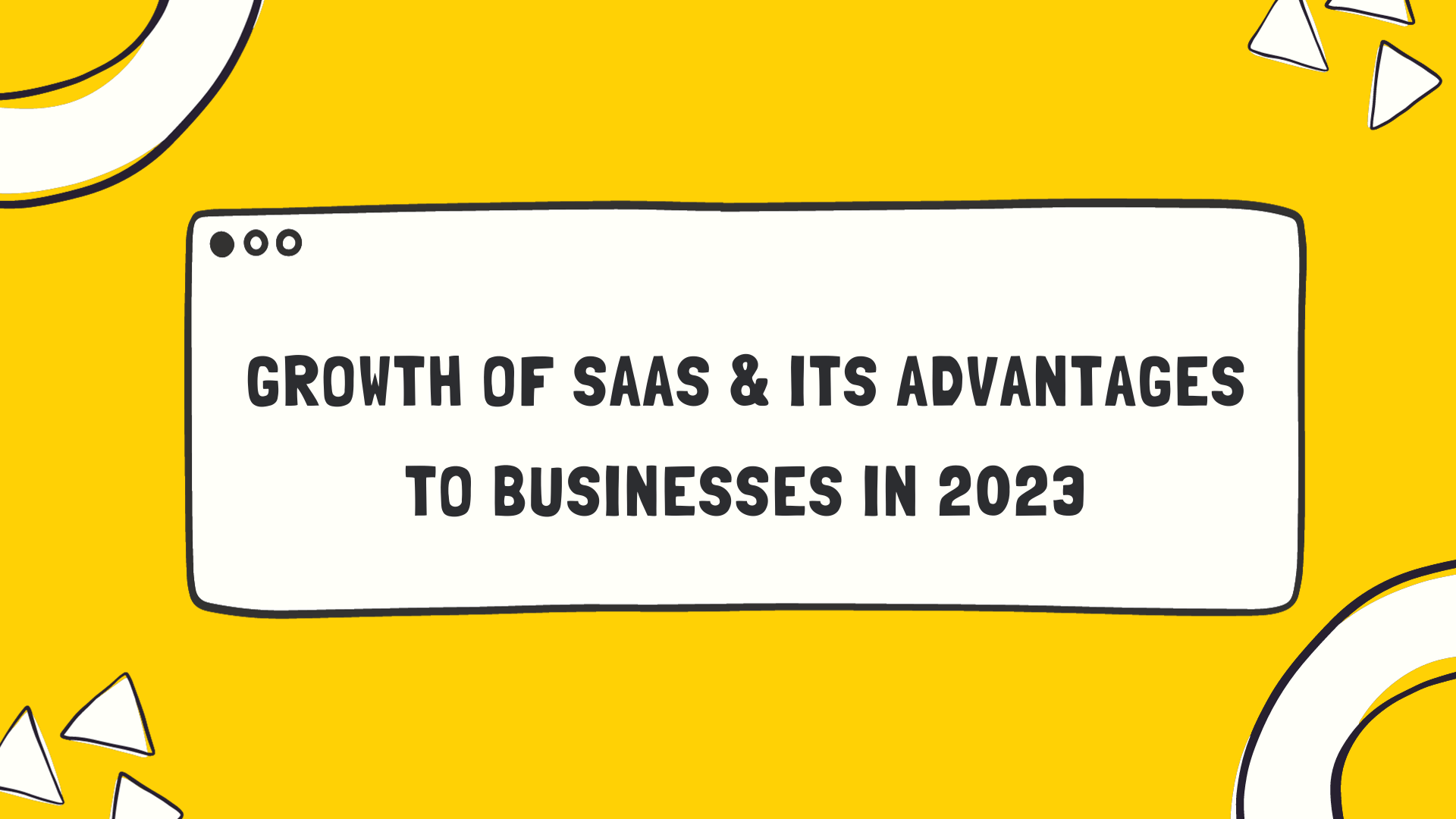 Growth of SaaS