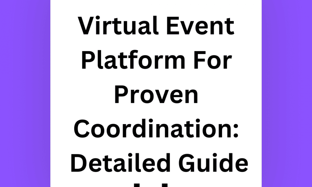 Host virtual event seamlessly with leading virtual event tools!
