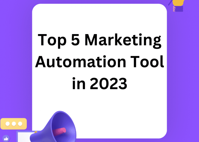 Leading marketing automation tool in 2023 for businesses