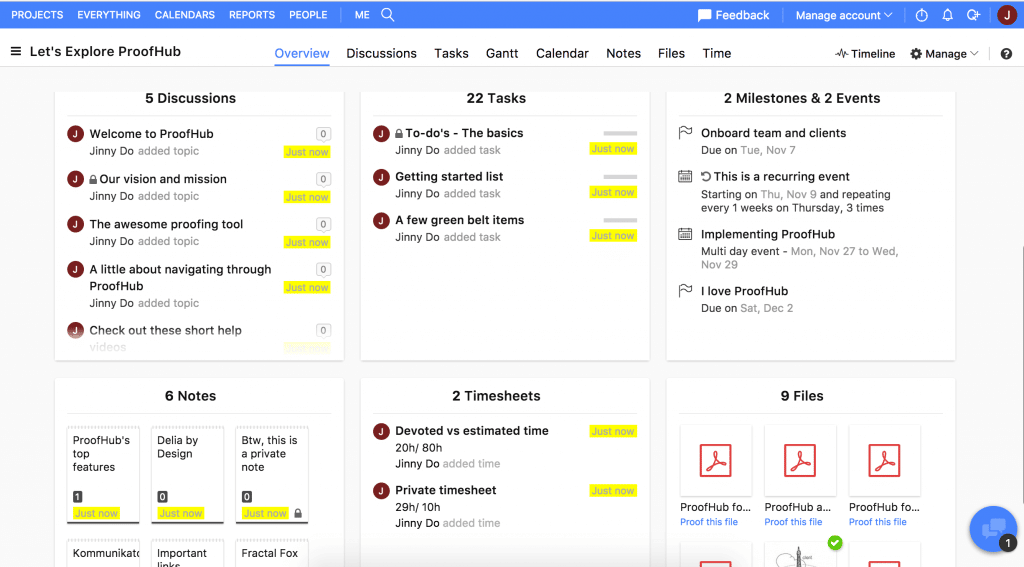 Proofhub - Best Real Estate Project Management