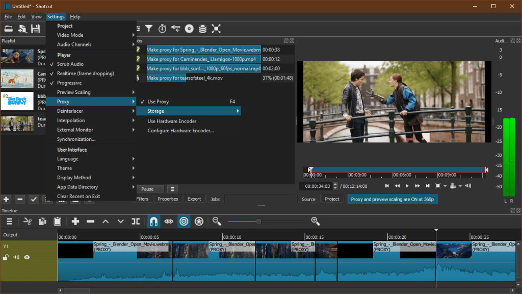 Shotcut - Video editing software