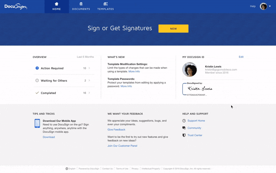Electronic signature software for businesses in 2023- DocuSign