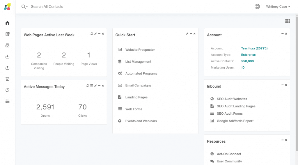 Act-On- Lead Scoring Software