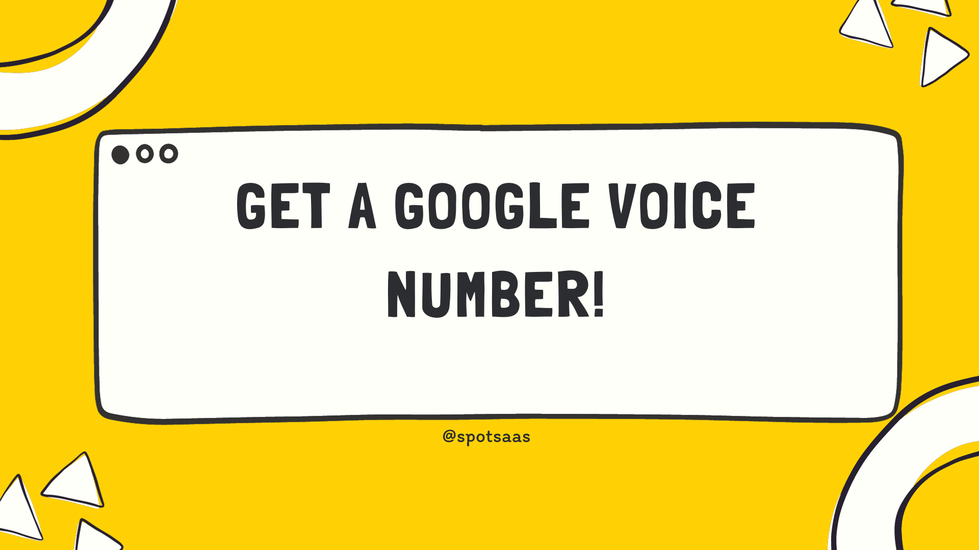 google voice number