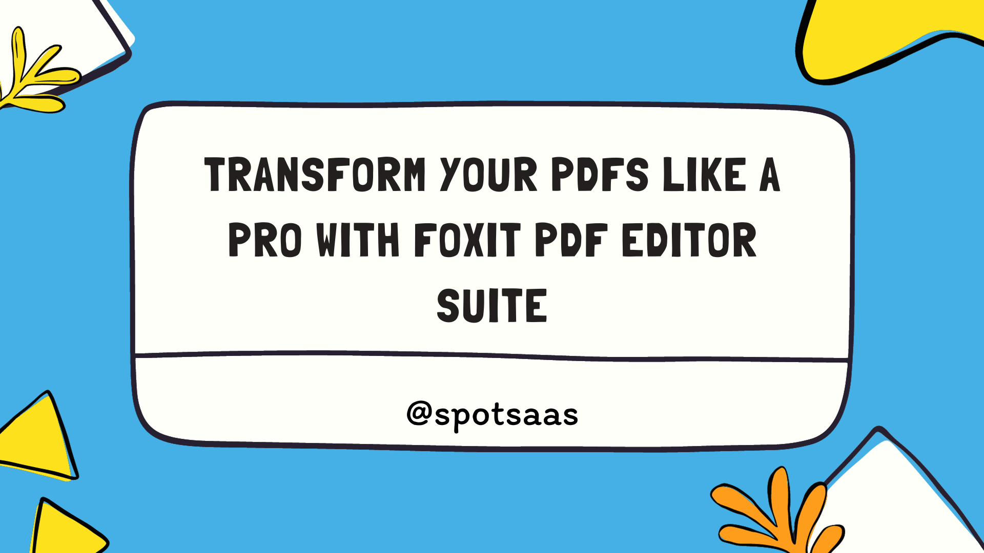 Foxit PDF Editor