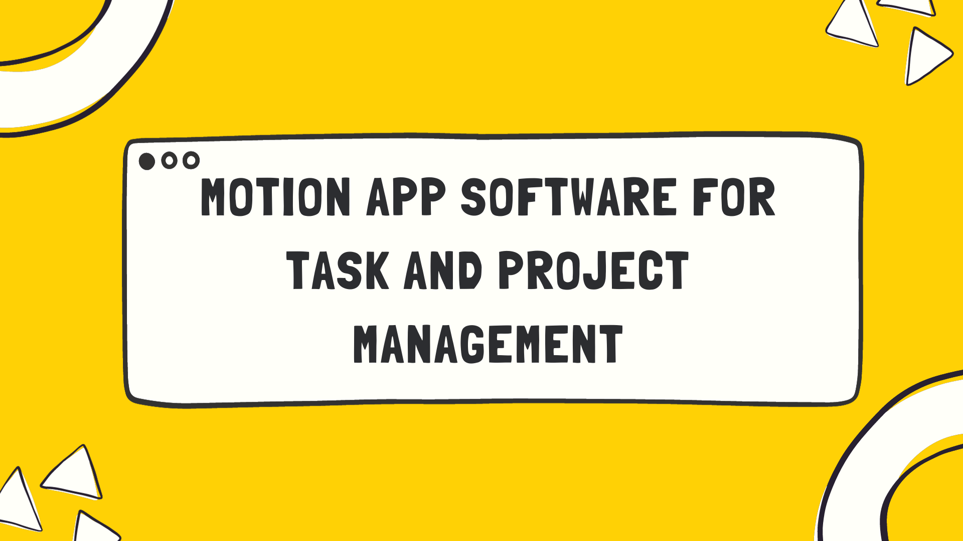 Motion app