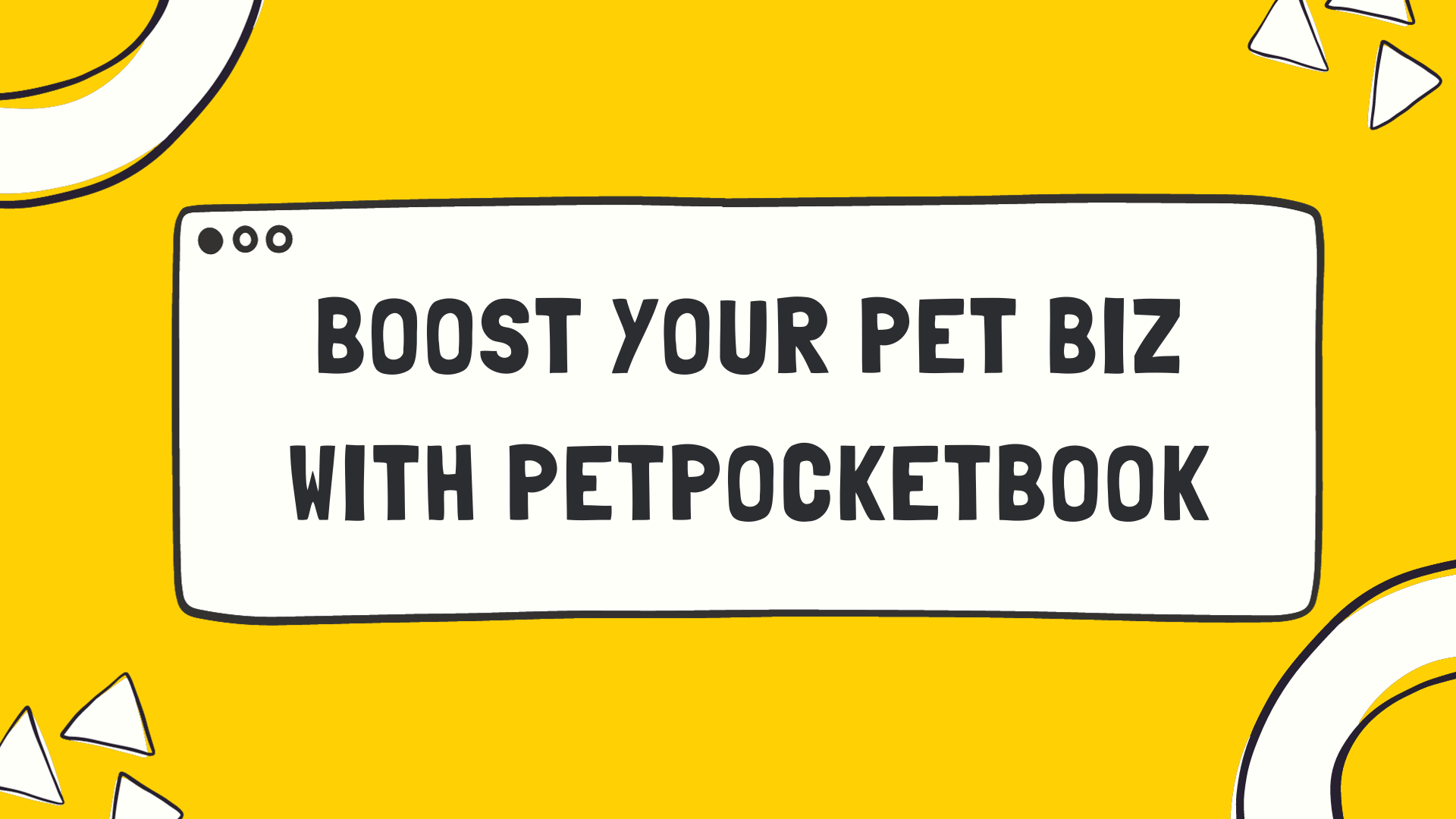 Boost Your Pet Biz with PetPocketbook