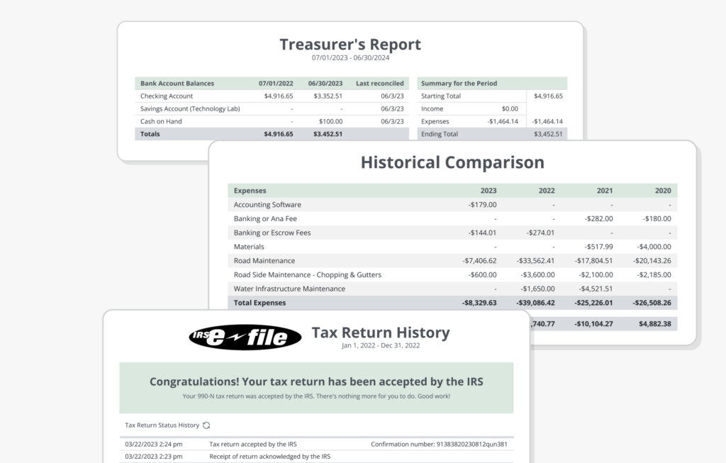 MoneyMinder features