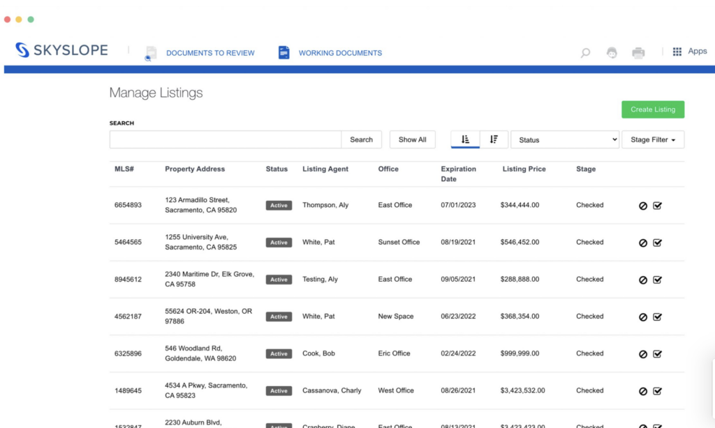 Skyslope: Real Estate Transaction Management Software