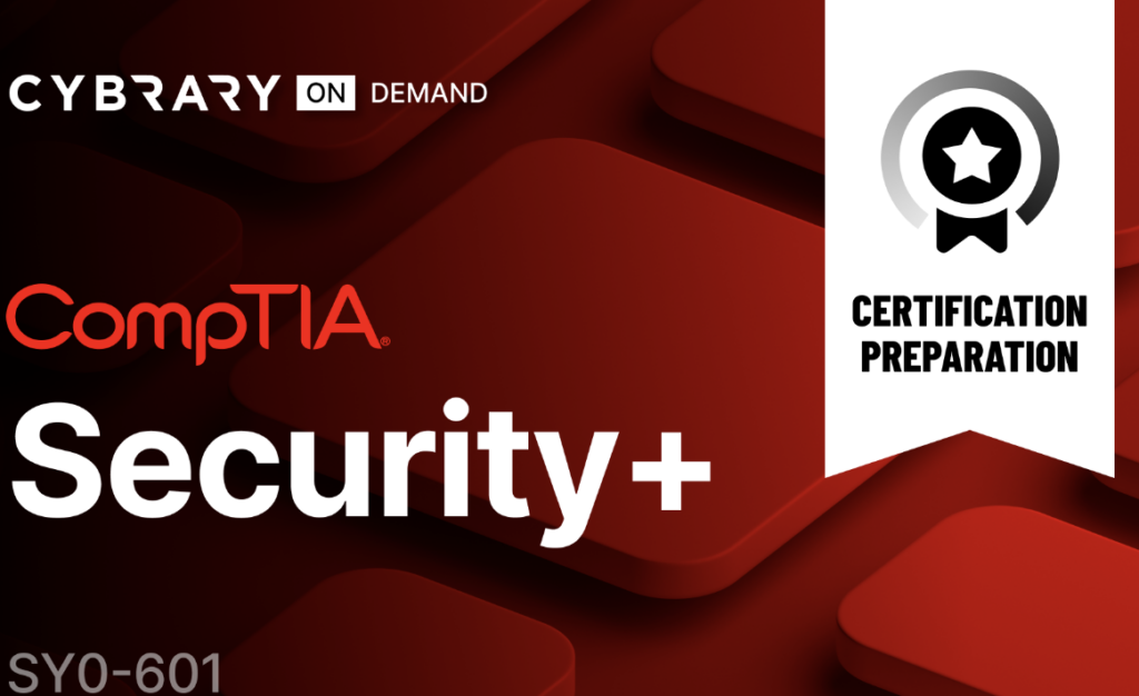 Cybrary's CompTIA Security+ course 