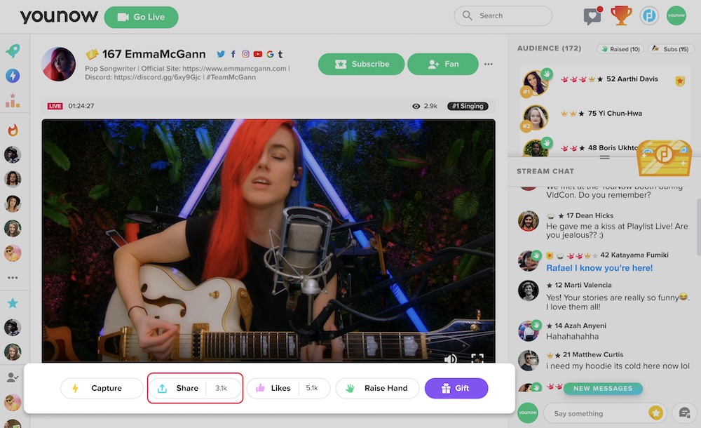YouNow: Live Stream, Chat, and Broadcast on the Best App for Live Video 2 YouNow