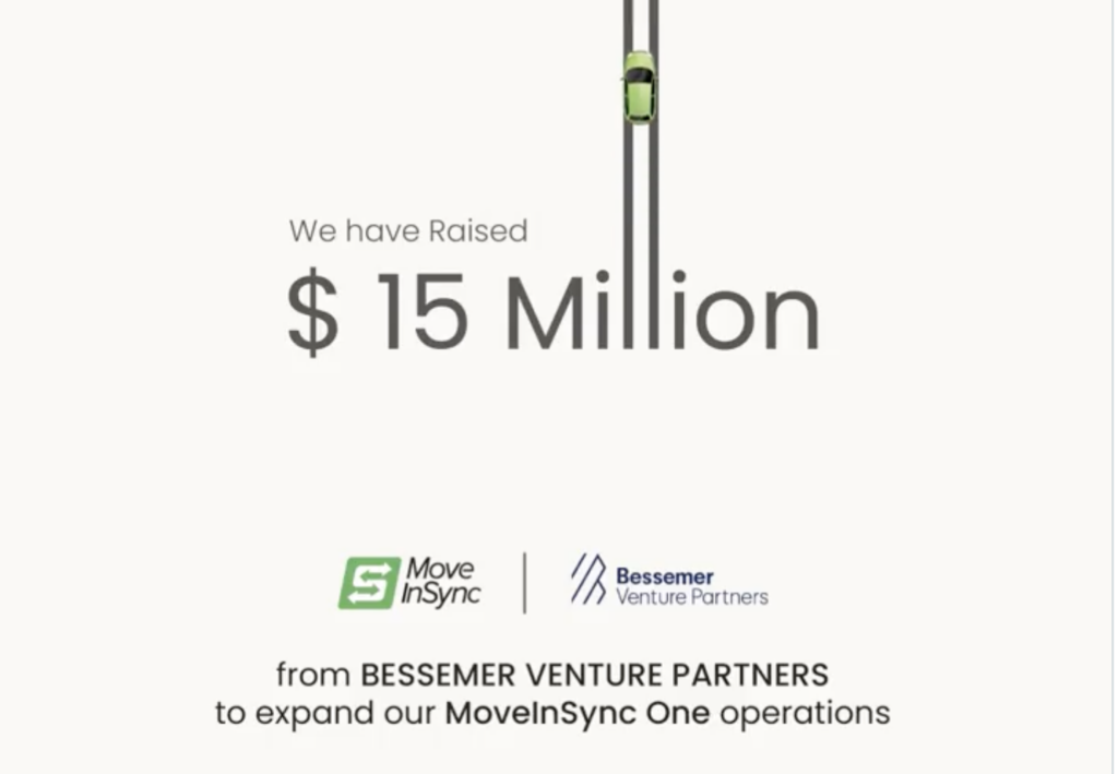 SaaS company MoveInSync has secured $15 million