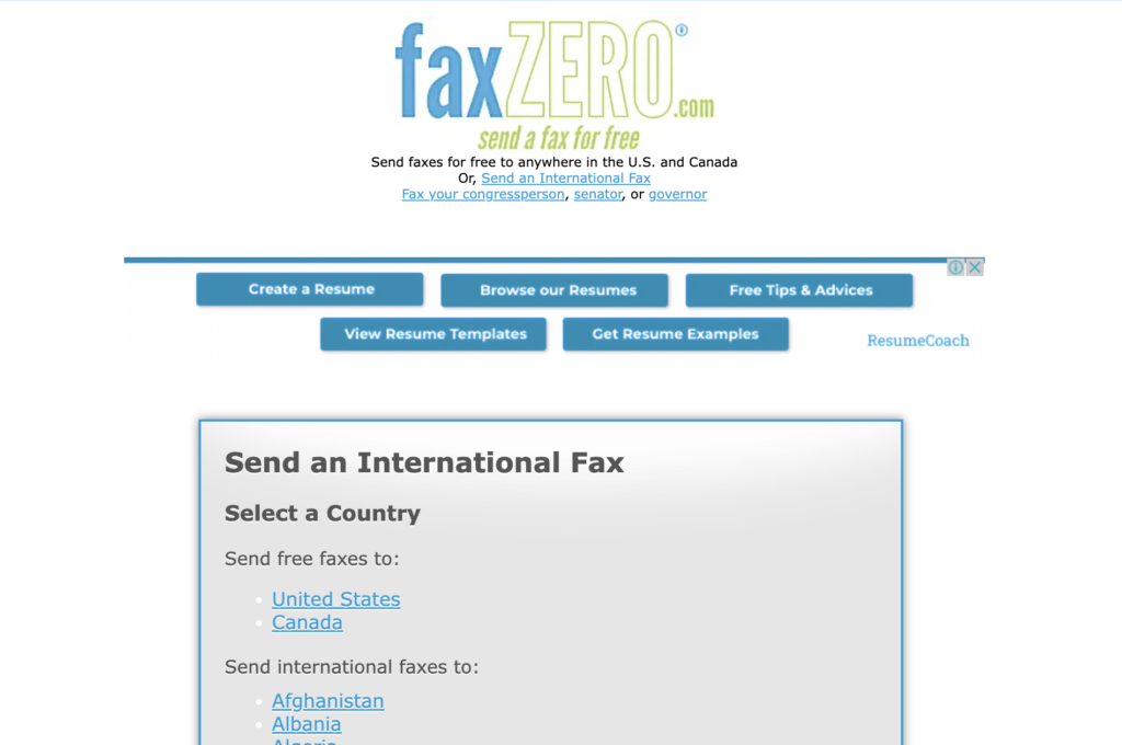 FaxZero