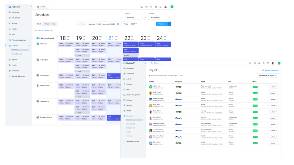 Hubstaff Workforce Management