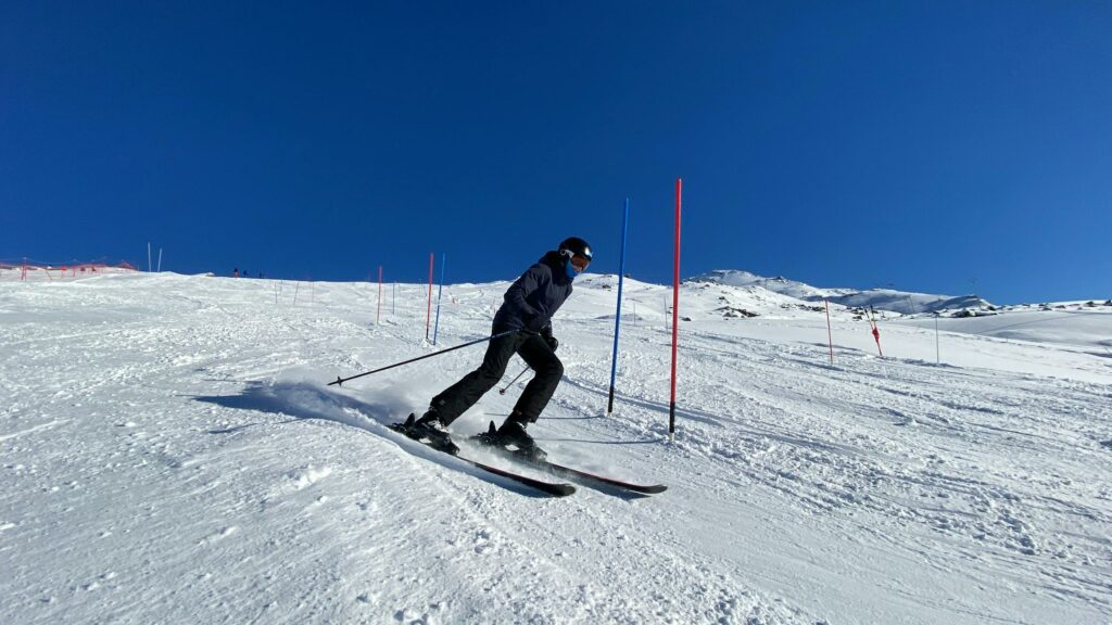 Slalom Skiing