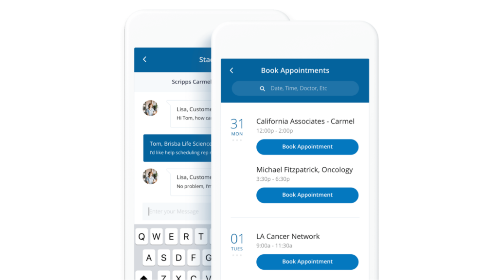 Streamlining Communication and Collaboration in Healthcare with RxVantage 2 booking of meetings on RxVantage