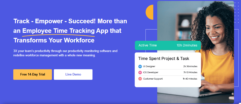 TimeBee Employee Time-tracking Software Review 2025 2 TimeBee