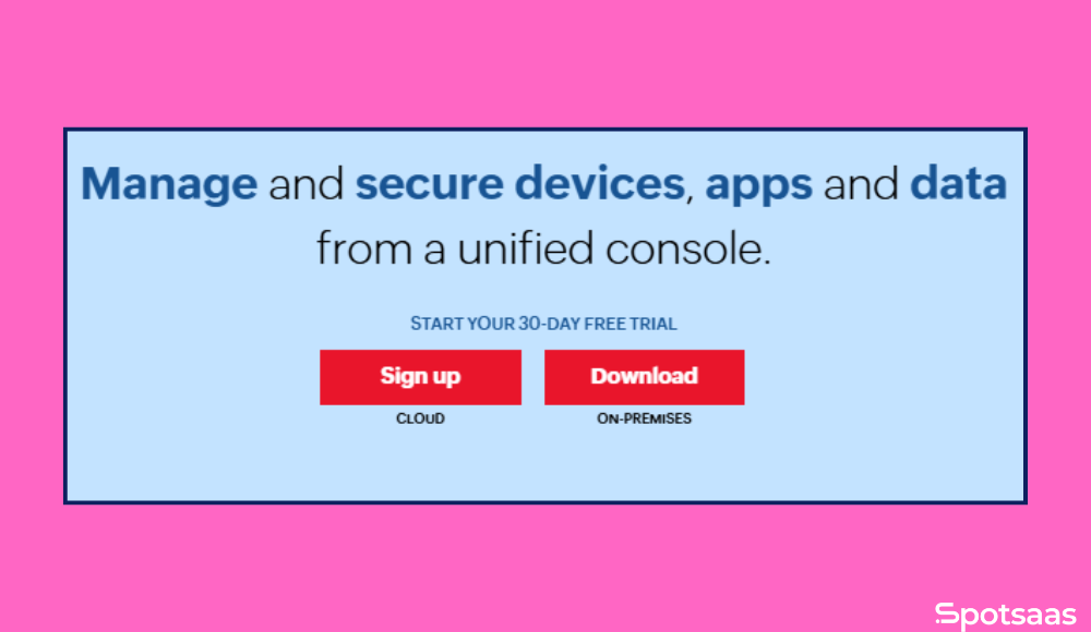 5 Best MDM solutions in South Africa 2 ManageEngine Mobile Device Manager Plus