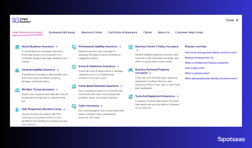 Small Business Insurance: Top 8 Platforms 7 sbi 6